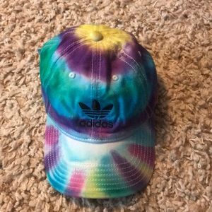 adidas tie dye cap, adjustable